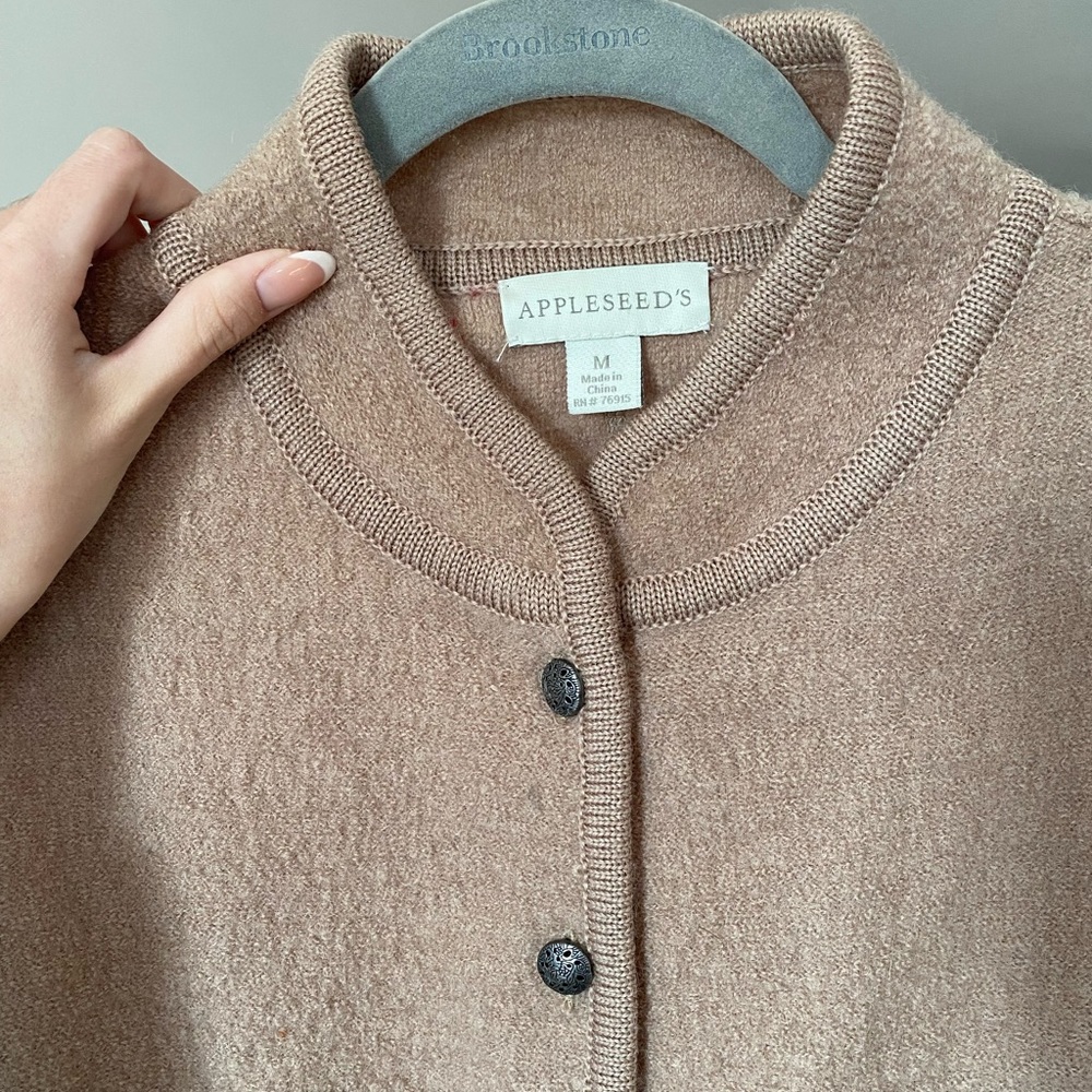 Vintage 100% Wool Cardigan
